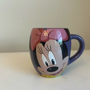 Disney Parks Original Purple Minnie Mouse Sweet Ceramic Coffee‎ Mug Cup